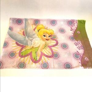 Disney Fairies Tinkerbell Floral Twin Pillowcase
